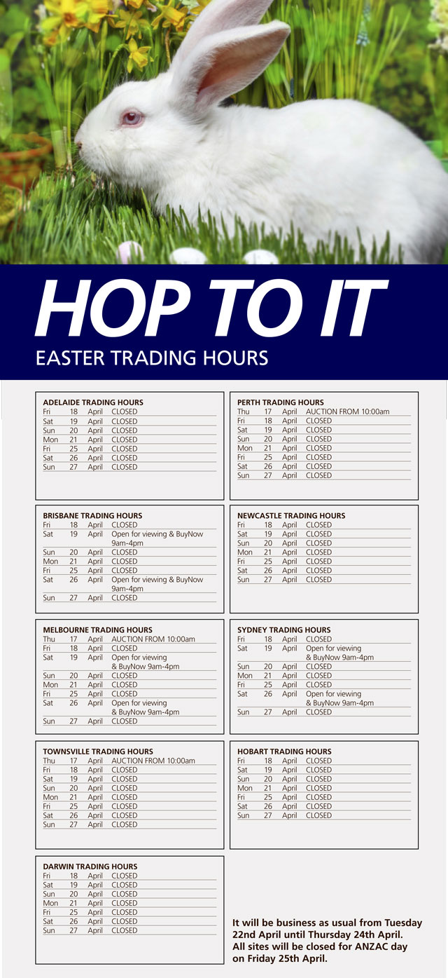 Easter trading hours | Manheim