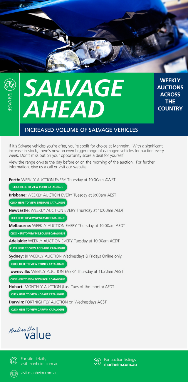 Increased volume of Salvage vehicles | Manheim