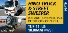 For auction on behalf of the City of Perth