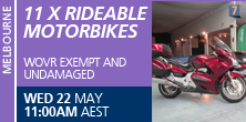 Wednesday 22 May, 11:00am AEST