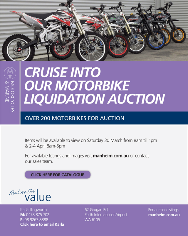 Cruise into our Motorbike liquidation auction | Manheim