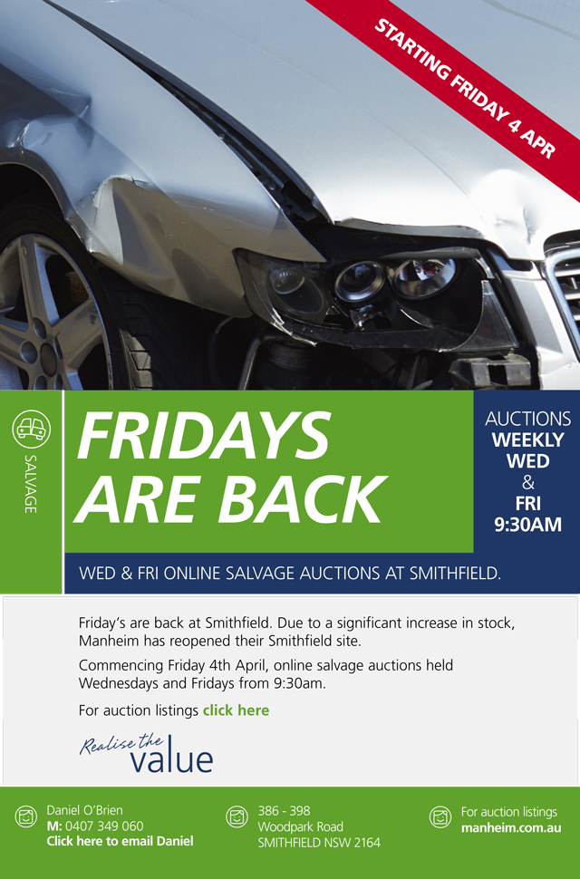 Smithfield Wednesday and Fridays are back | Manheim