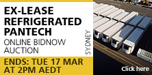 Ex-Lease Refrigerated Pantech Auction