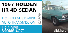 1967 Holden HR 4D Sedan